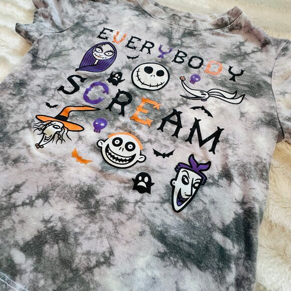 The Nightmare Before Christmas Girl’s Short sleeve Size 6 - Picture 2 of 4